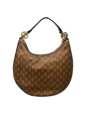 Gucci Shoulder Bag GG Twinsguccissima Line Blanc Leather